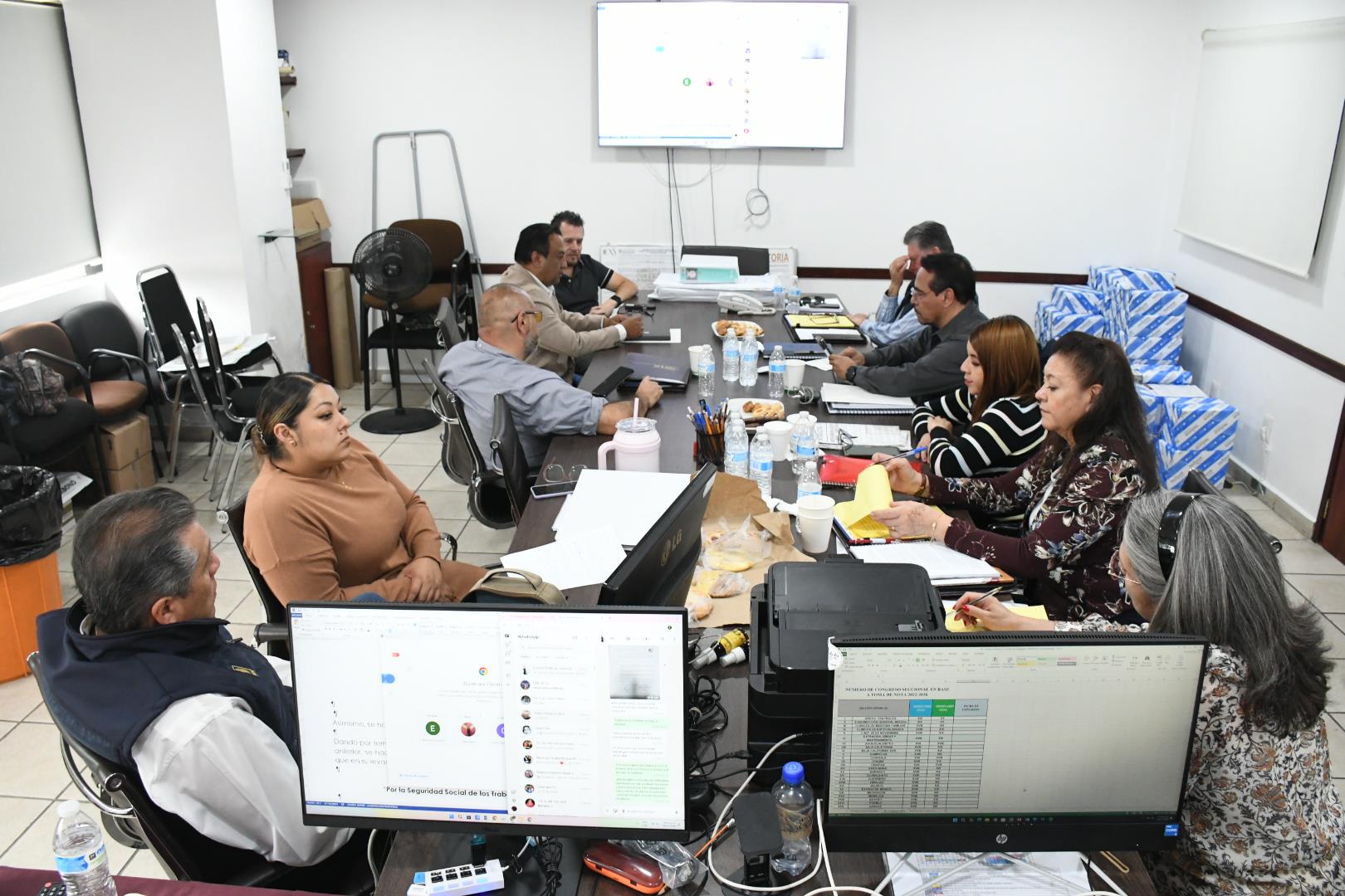 Actividades del Comité Nacional Electoral